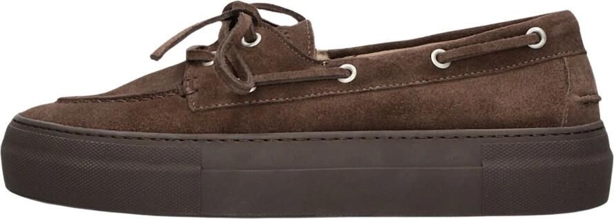 COPENHAGEN STUDIOS Veterschoenen Dames Cph177 Maat: 39 Materiaal: Suède Kleur: Bruin - Foto 6