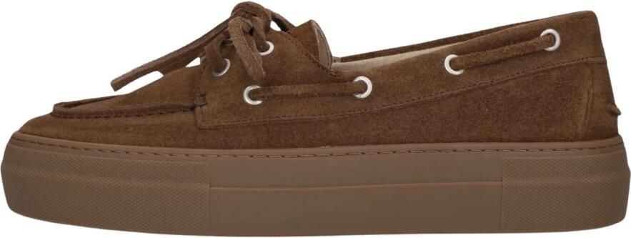 COPENHAGEN STUDIOS Veterschoenen Dames Cph177 Maat: 38 Materiaal: Suède Kleur: Bruin - Foto 6