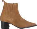 Copenhagen Studios CPH298 Chelsea boots met puntige neus en instapmodel - Beige