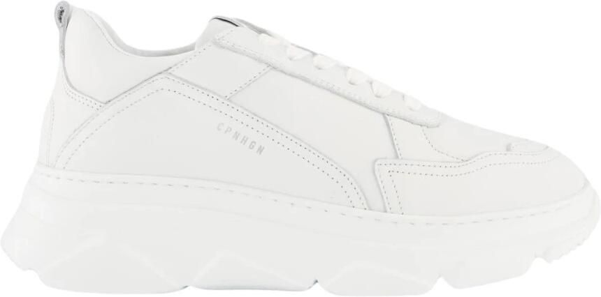 Copenhagen Shoes Copenhagen Cph40 Vitello Dames Platform Sneakers White