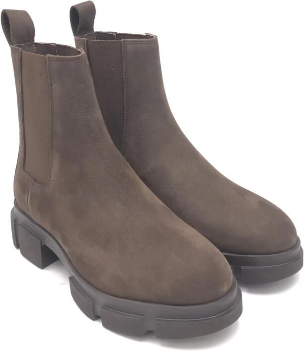 Copenhagen Studios Copenhagen dames chelsea boot Manitoba low suède bruin - Foto 6