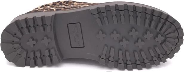 Copenhagen Low-Top Sneakers Bootschnürer CPH616 im Animalprint in bruin - Foto 5