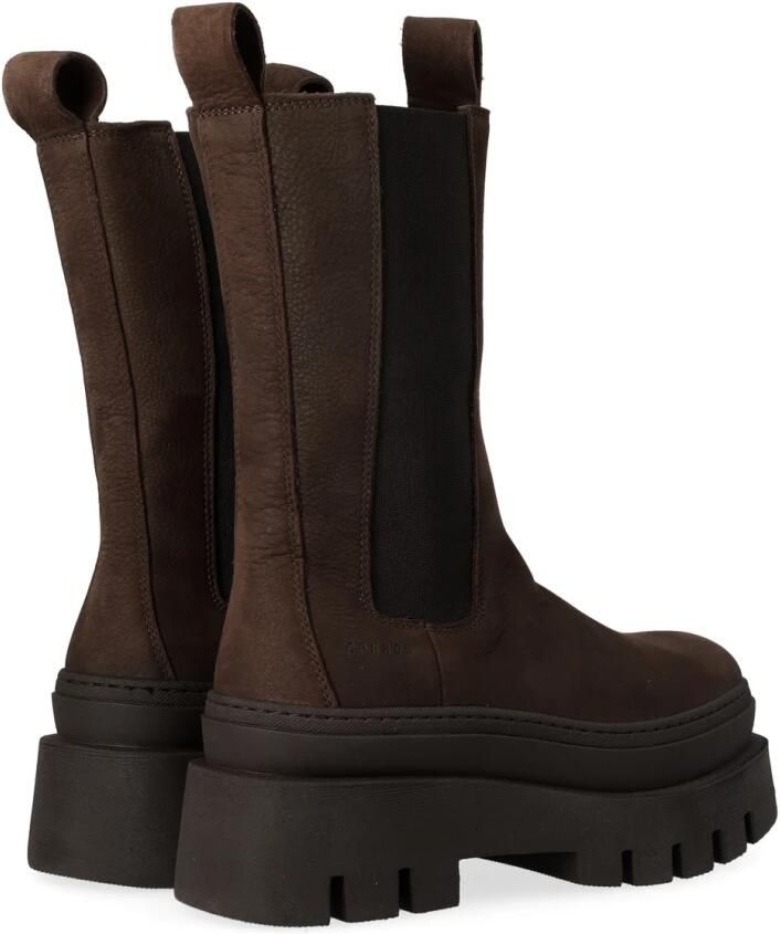 Copenhagen Shoes Dames Enkellaarzen CPH 685abuc Choco Bruin