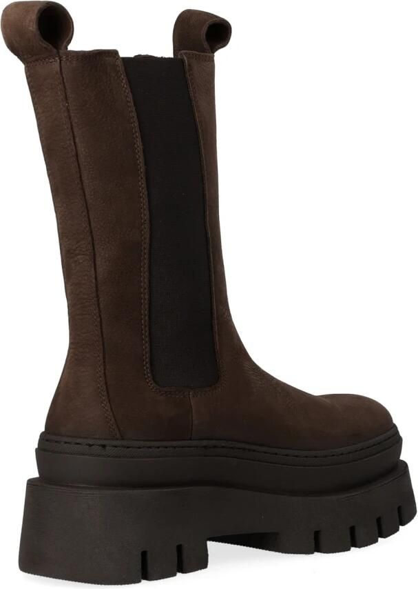 Copenhagen Shoes Dames Enkellaarzen CPH 685abuc Choco Bruin - Foto 5