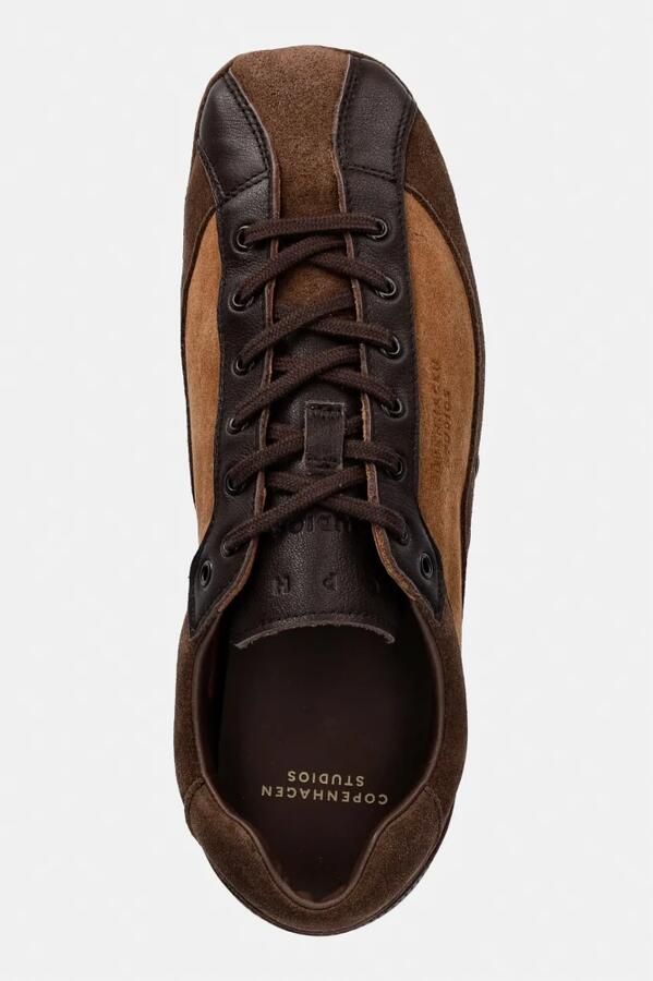 Copenhagen sneakers van leer met labelprintdetails - Foto 3
