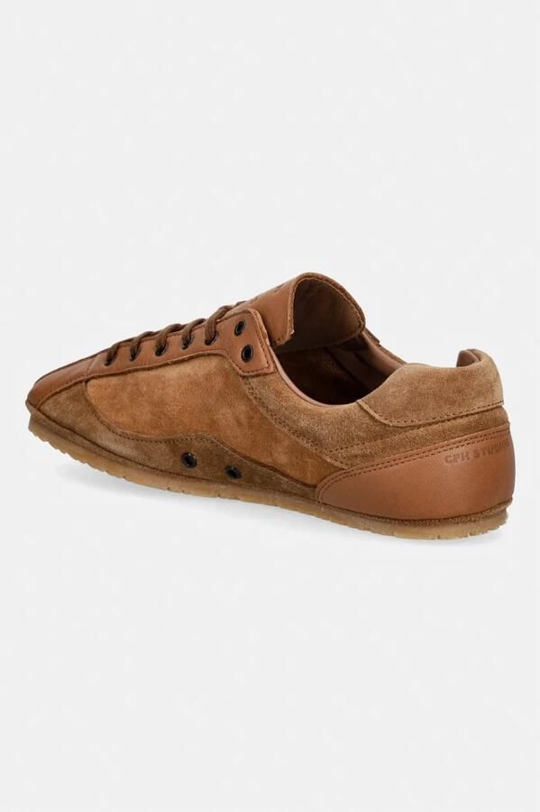 Copenhagen sneakers van leer met labelprintdetails - Foto 5