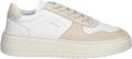 Copenhagen Studios Crèmekleurige ronde sneakers met reliëflogo Beige Dames - Beige
