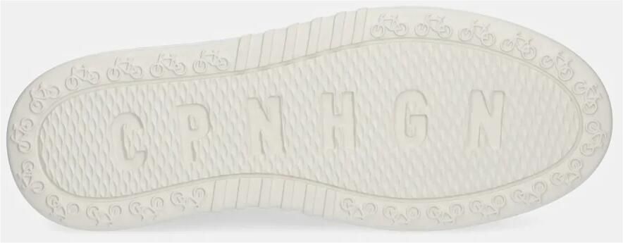 Copenhagen Studios Crèmekleurige ronde sneakers met reliëflogo Beige Dames - Foto 5