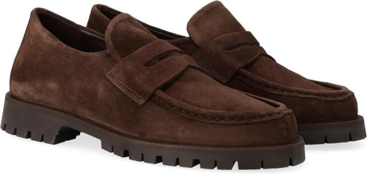 Copenhagen heren loafer Miller suède bruin - Foto 5