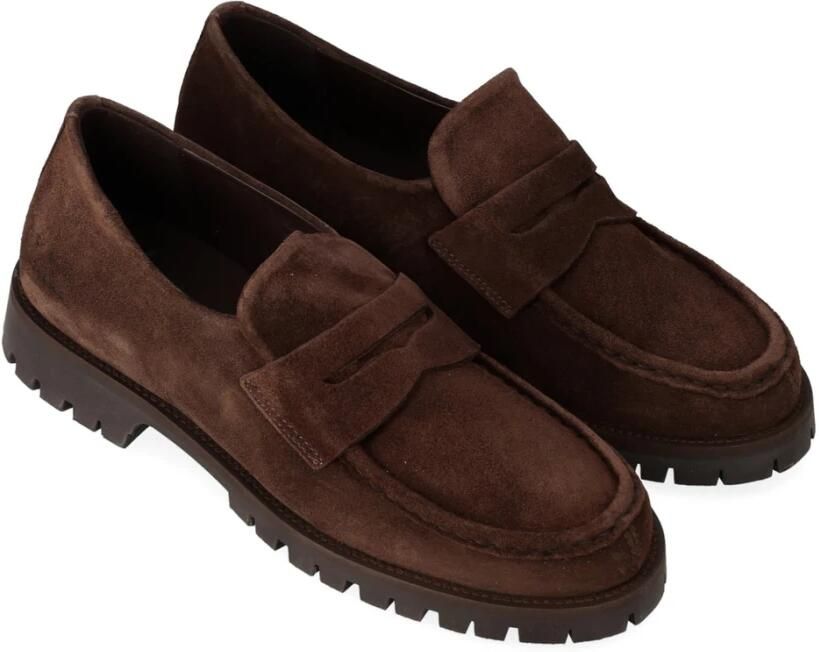Copenhagen heren loafer Miller suède bruin - Foto 2
