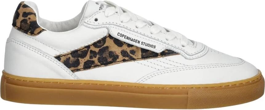 COPENHAGEN STUDIOS Lage Sneakers Dames Cph90 Leer Wit
