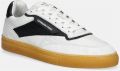 Copenhagen Shoes Zwarte Sneakers met Suède Accenten Multicolor Dames - Wit