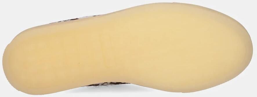 Copenhagen Studios dames sneaker Rivox koeienhuid beige bruin - Foto 7