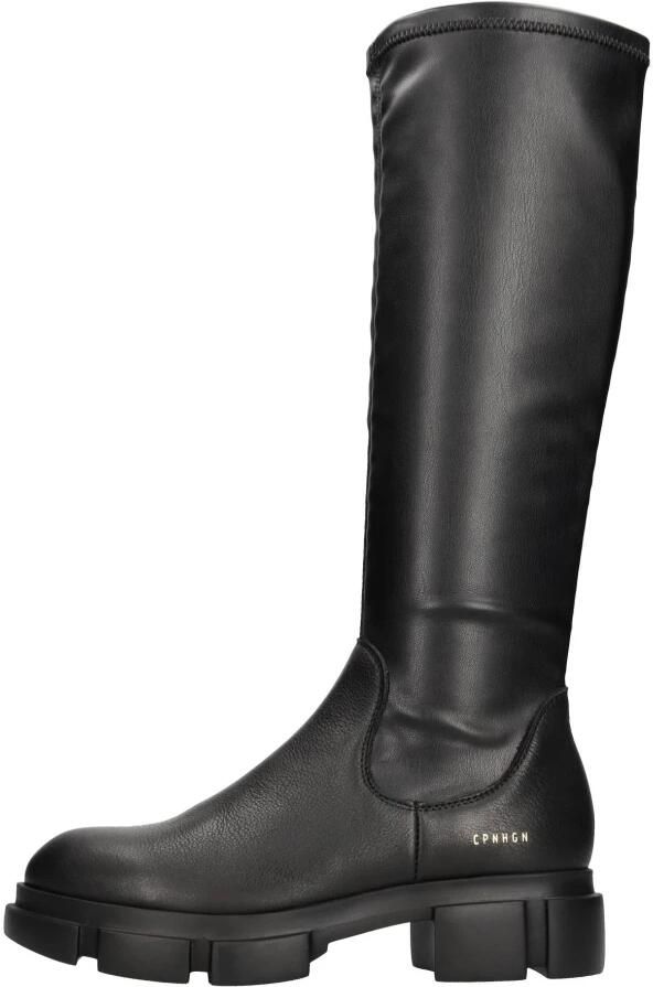 COPENHAGEN STUDIOS Hoge Laarzen Dames Cph556 Leatherlook Zwart