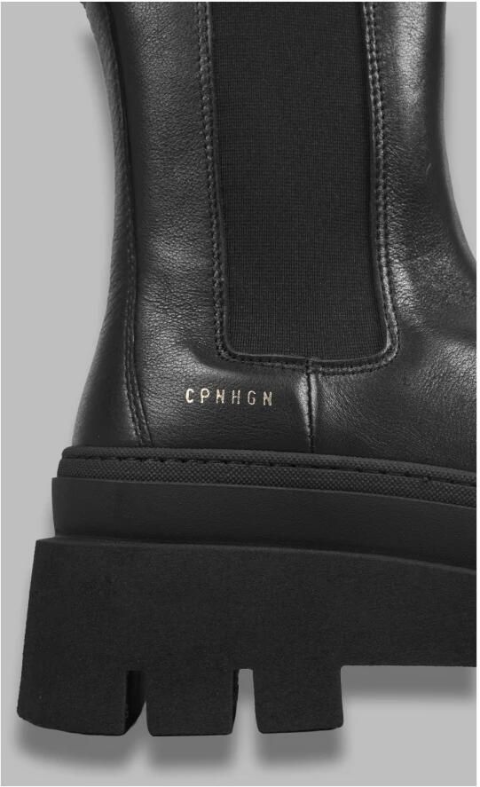 Copenhagen Shoes Zwarte Leren Chelsea Laarzen voor Dames Black Dames - Foto 8