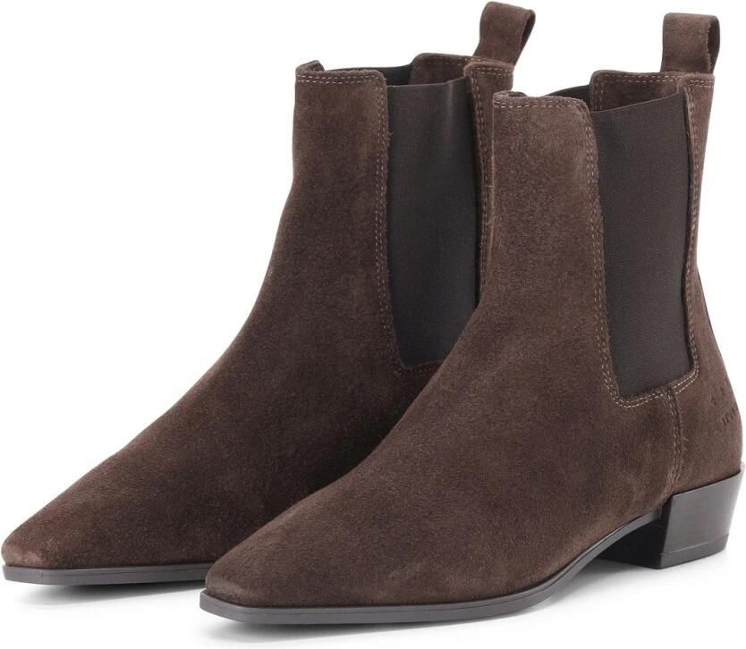 Copenhagen Shoes Stijlvolle Chelsea Boots met Puntige Neus