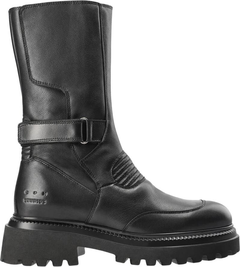 Copenhagen Studios Stivaletto Biker con Fibbia