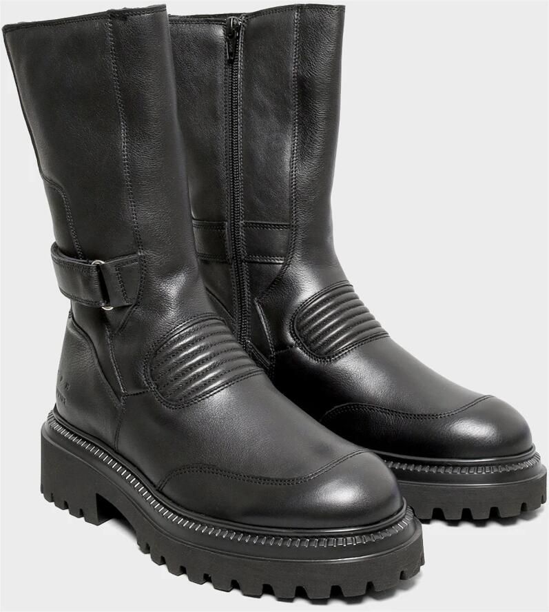 Copenhagen Studios Stivaletto Biker con Fibbia - Foto 2