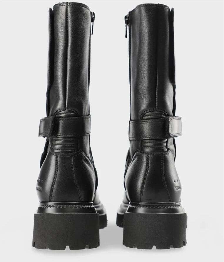Copenhagen Studios Stivaletto Biker con Fibbia - Foto 3