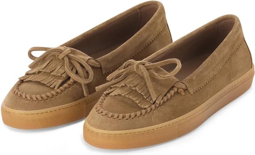 COPENHAGEN STUDIOS Lage Sneakers Dames Cph365 Maat: 41 Materiaal: Suède Kleur: Camel - Foto 3