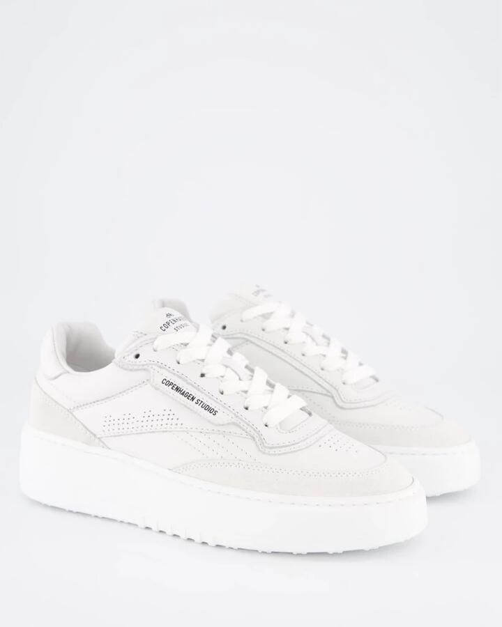 COPENHAGEN STUDIOS Lage Sneakers Dames Cph89 Leer Wit - Foto 3