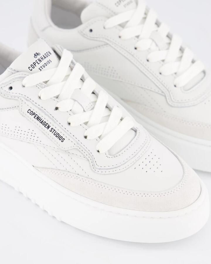 COPENHAGEN STUDIOS Lage Sneakers Dames Cph89 Leer Wit - Foto 4
