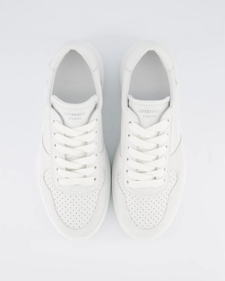 COPENHAGEN STUDIOS Lage Sneakers Dames Cph77 Leer Wit - Foto 3