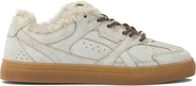 Copenhagen Studios Copenhagen CPH63 witte damessneaker vintage look met wol gevoerd - Foto 5