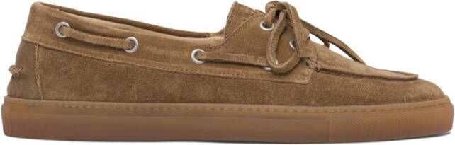 Copenhagen Shoes Suède Loafers met Stijlvolle Vetersluiting