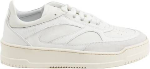 Copenhagen Sneakers CPH154 leather mix clean white in wit