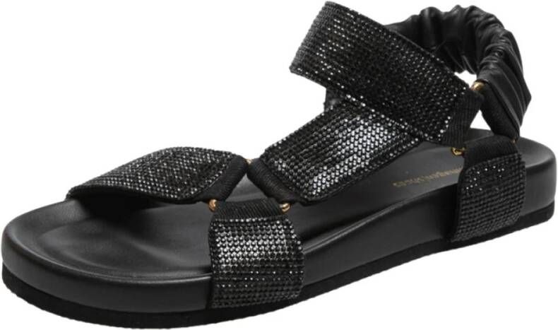 Copenhagen Shoes Flat Sandals Black Dames