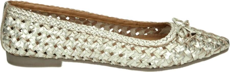 Copenhagen Shoes ON MY LOVE GOLD CS8587 Ballerinaschoenen Metallics