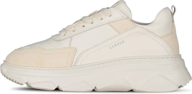 COPENHAGEN STUDIOS Lage Sneakers Dames Cph46 Maat: 41 Materiaal: Leer Kleur: Beige - Foto 6