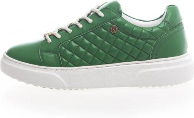Copenhagen Shoes Heerlijke leren sneakers Green Dames
