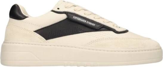 Copenhagen Studios Copenhagen CPH89M Leather Mix Off-White Zwart