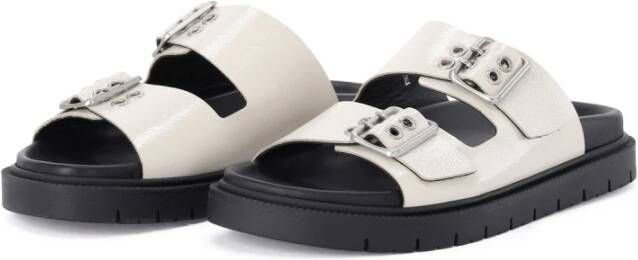 Copenhagen Shoes Leren sandalen met dubbele banden