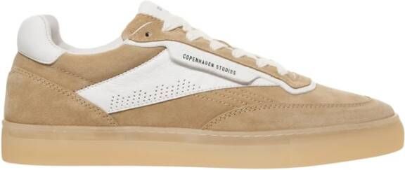 Copenhagen Shoes Leren Sneakers met Suède Details