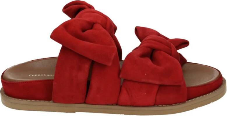 Copenhagen Shoes SUMMER DREAM SUEDE CS8399 Dames slippers Rood - Foto 1