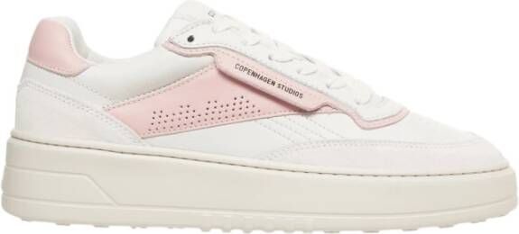 Copenhagen Shoes Roze Sneakers voor Vrouwen White Dames