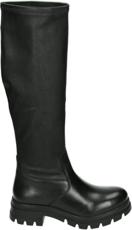 Copenhagen Shoes JUST~ME~CS8175~~~~~~~~~~~~~~~~ Lange laarzen Dames laarzen Zwart