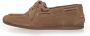 Copenhagen Shoes Suède Sailor Schoenen in Biscuit & Light Beige - Thumbnail 1