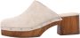 Copenhagen Shoes Veloursuede Offwhite Klompen Gray Dames - Thumbnail 1