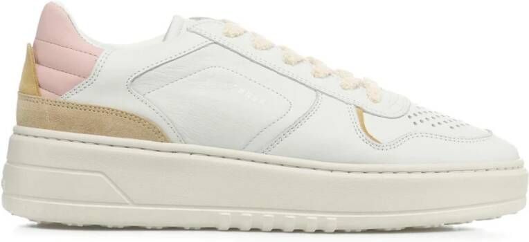 Copenhagen Shoes Witte Leren Sneakers voor Vrouwen White Dames