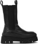 Copenhagen Shoes Stijlvolle Chelsea Boots met plateauzool Black Dames - Thumbnail 1