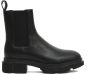 Copenhagen Shoes Zwarte Leren Enkellaarzen Stijlvol Model - Thumbnail 1