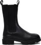 Copenhagen Shoes Zwarte Leren Enkellaarzen Stijlvolle Look - Thumbnail 1