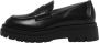 Copenhagen Shoes Zwarte Leren Slof Geborsteld Model Black Dames - Thumbnail 2