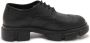 Copenhagen Studios Derby brogue veterschoenen van geperst leer Black Dames - Thumbnail 5
