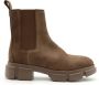 Copenhagen Studios Bruine Chelsea Enkellaarzen Nubuck Leer Brown Dames - Thumbnail 1