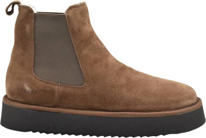 Copenhagen Studios Bruine Veterschoenen Dames